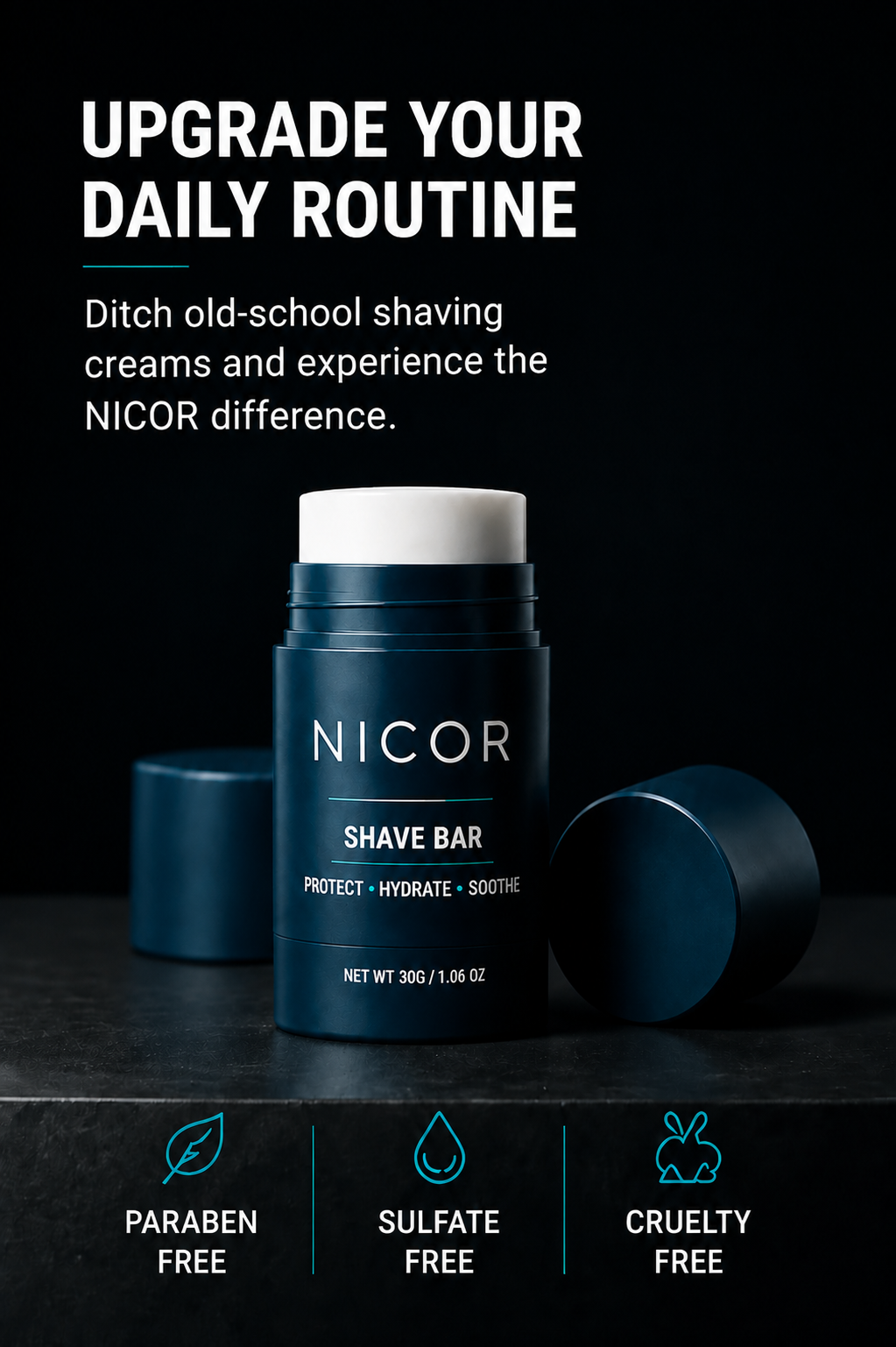 Nicor SkinShield™ Shave Bar