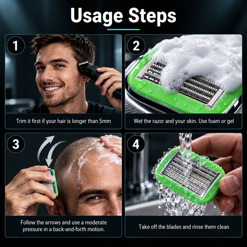 NICOR™ Bald Shaver